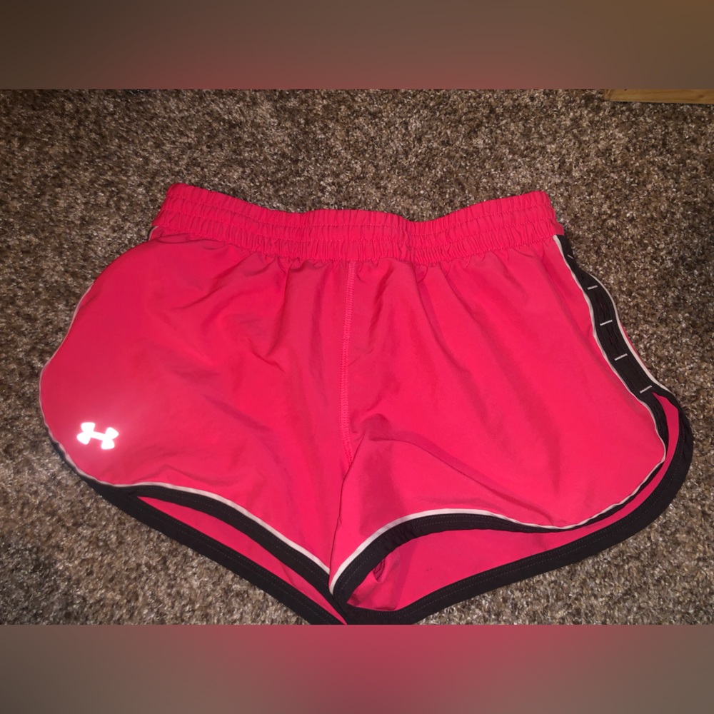 Pink Under Armour Running Shorts
